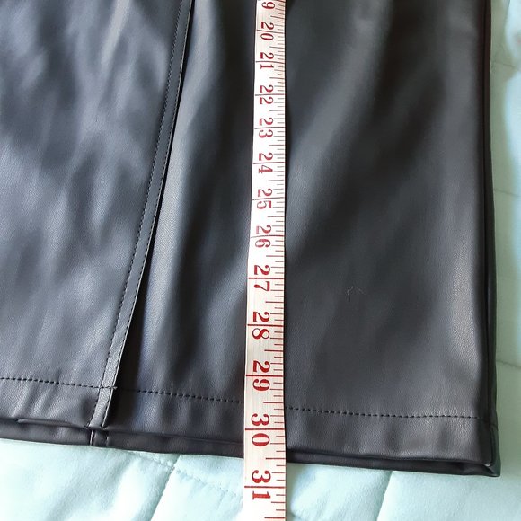 Le Château Faux Leather Skirt - Picture 11 of 11